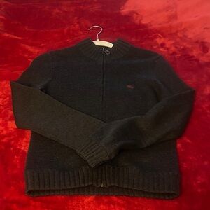 Women's Black Cardigan Sweater